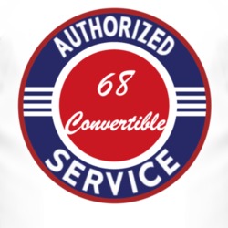 Authorized Service 1968 Commando Convertible T Shirt
