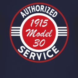 Authorized Service 1915 Dodge Model 30 Dark T Shirt