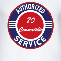 Authorized Service 1970 Commando Convertible T Shirt