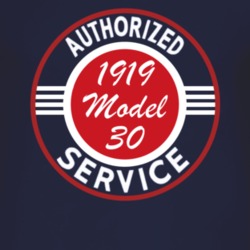 Authorized Service 1919 Dodge Model 30 Dark T Shirt
