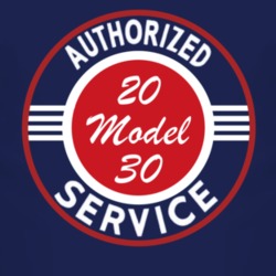 Authorized Service 1920 Dodge Model 30 Dark T Shirt