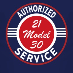 Authorized Service 1921 Dodge Model 30 Dark T Shirt