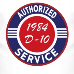 Authorized Service 1984 Chevy D-10 T Shirt