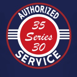 Authorized Service 1935 Cadillac Series 30 Dark T Shirt