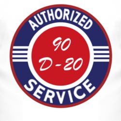 Authorized Service 1990 Chevy D-20 T Shirt