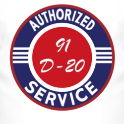 Authorized Service 1991 Chevy D-20 T Shirt