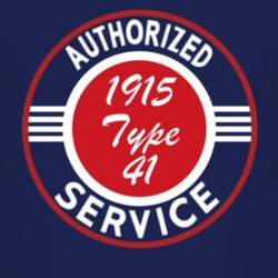 Authorized Service 1915 Cadillac Type 41 Dark T Shirt