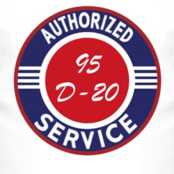 Authorized Service 1995 Chevy D-20 T Shirt