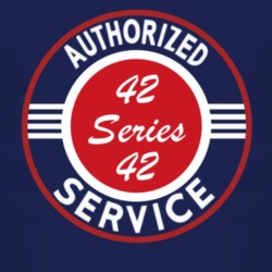Authorized Service 1942 Cadillac Series 42 Dark T Shirt