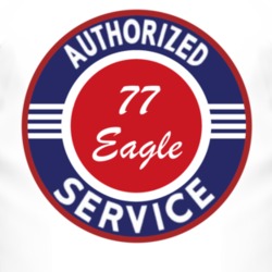 Authorized Service 1977 Golden Eagle T Shirt