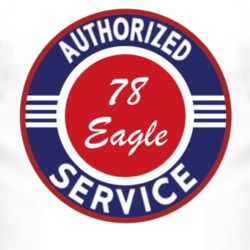 Authorized Service 1978 Golden Eagle T Shirt
