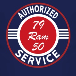 Authorized Service 1979 Dodge Ram 50 Dark T Shirt