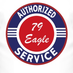 Authorized Service 1979 Golden Eagle T Shirt