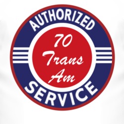 Authorized Service 1970 Pontiac Trans Am T Shirt