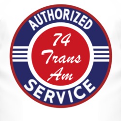 Authorized Service 1974 Pontiac Trans Am T Shirt