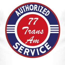 Authorized Service 1977 Pontiac Trans Am T Shirt