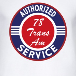 Authorized Service 1978 Pontiac Trans Am T Shirt
