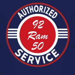 Authorized Service 1992 Dodge Ram 50 Dark T Shirt