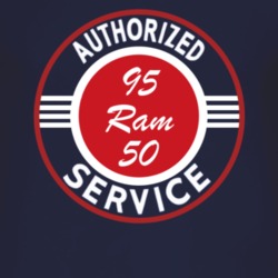 Authorized Service 1995 Dodge Ram 50 Dark T Shirt