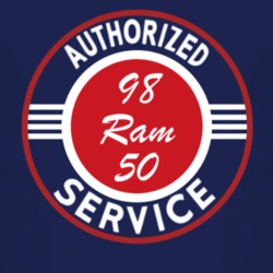 Authorized Service 1998 Dodge Ram 50 Dark T Shirt