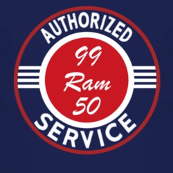Authorized Service 1999 Dodge Ram 50 Dark T Shirt