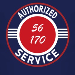 Authorized Service 1956 FC 170 Dark T Shirt