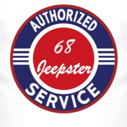 Authorized Service 1968 Revival Jeepster T Shirt