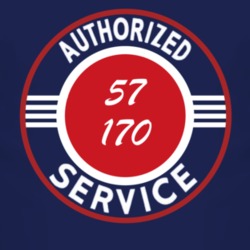 Authorized Service 1957 FC 170 Dark T Shirt