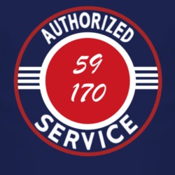 Authorized Service 1959 FC 170 Dark T Shirt
