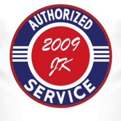 Authorized Service 2009 Wrangler JK T Shirt