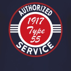 Authorized Service 1917 Cadillac Type 55 Dark T Shirt