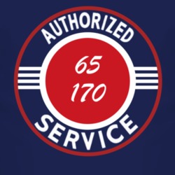Authorized Service 1965 FC 170 Dark T Shirt
