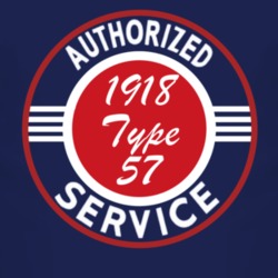 Authorized Service 1918 Cadillac Type 57 Dark T Shirt
