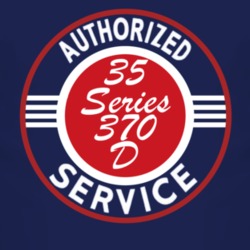 Authorized Service 1935 Cadillac Series 370 D Dark T Shirt