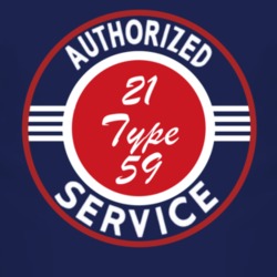 Authorized Service 1921 Cadillac Type 59 Dark T Shirt