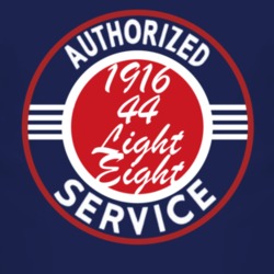 Authorized Service 1916 Oldsmobile 44 Light Eight Dark T Shirt