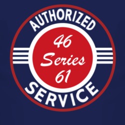 Authorized Service 1946 Cadillac Series 61 Dark T Shirt