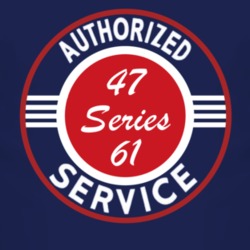 Authorized Service 1947 Cadillac Series 61 Dark T Shirt
