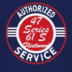 Authorized Service 1947 Cadillac Series 60 S Fleetwood Dark T Shirt