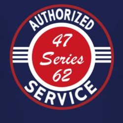 Authorized Service 1947 Cadillac Series 62 Dark T Shirt