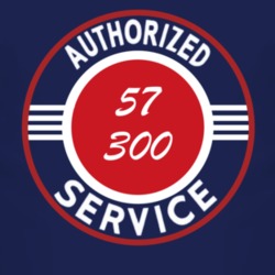 Authorized Service 1957 Chrysler 300 Dark T Shirt