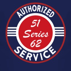 Authorized Service 1951 Cadillac Series 62 Dark T Shirt