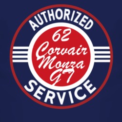 Authorized Service 1962 Chevy Corvair Monza GT Dark T Shirt