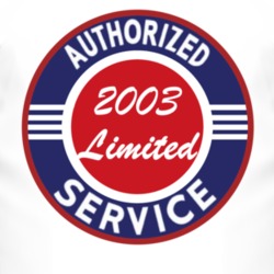 Authorized Service 2003 Liberty Limited T Shirt