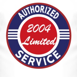 Authorized Service 2004 Liberty Limited T Shirt