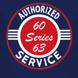 Authorized Service 1960 Cadillac Series 63 Dark T Shirt