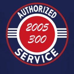 Authorized Service 2005 Chrysler 300 Dark T Shirt