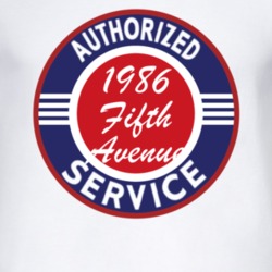 Authorized Service 1986 Chrysler Fifth Avenue T Shirt