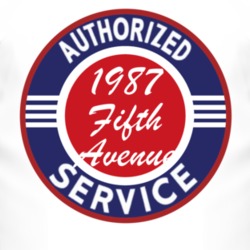 Authorized Service 1987 Chrysler Fifth Avenue T Shirt