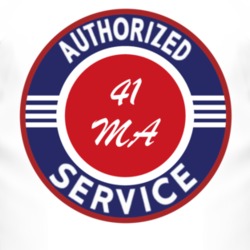 Authorized Service 1941 Willys MA T Shirt